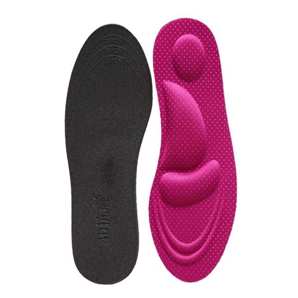 4D Memory Foam Arch Support Orthotic Insoles