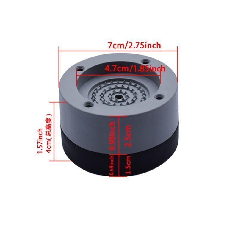 Anti-slip And Noise-reducing Washing Machine Feet