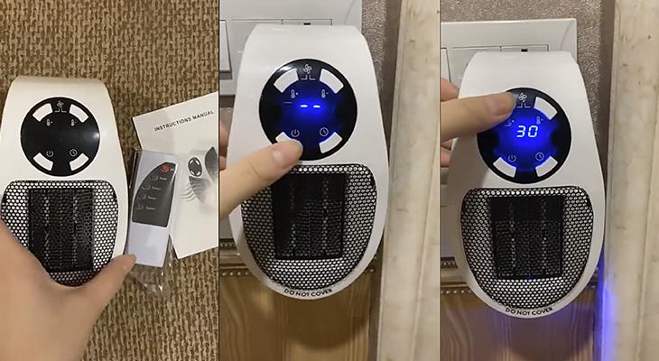 Ozzi Heater Electric Heater 500W