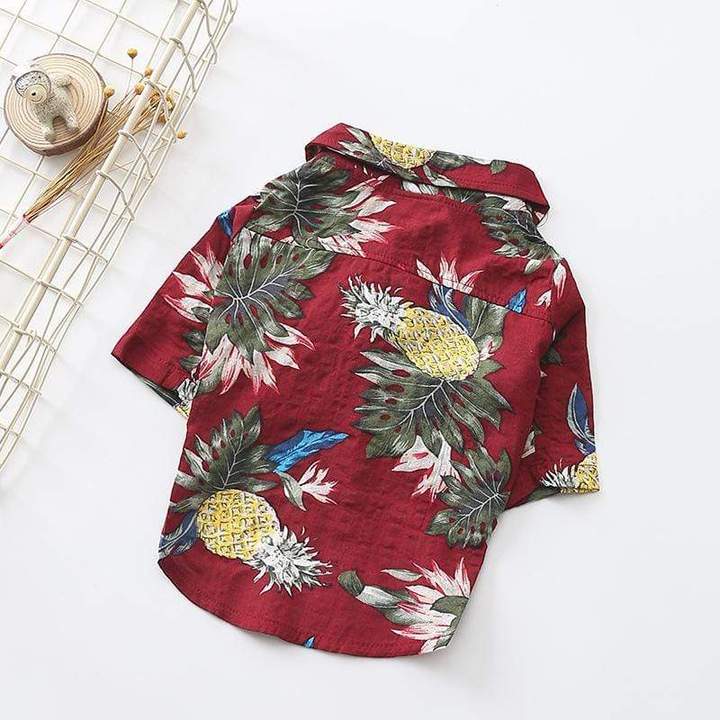 Hawaiian shirt for dog
