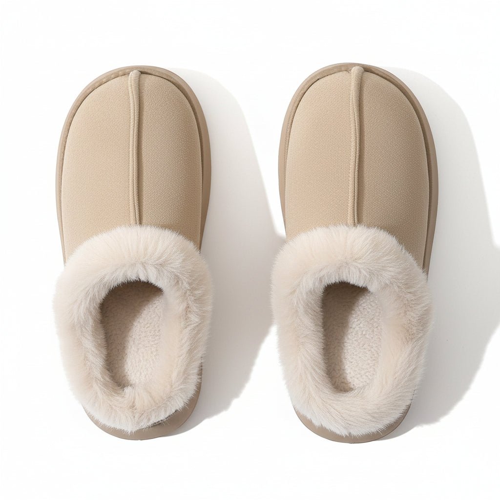 Orthopaedic Warm Plush Slippers for Women - Cosy Winter Warmth & Support