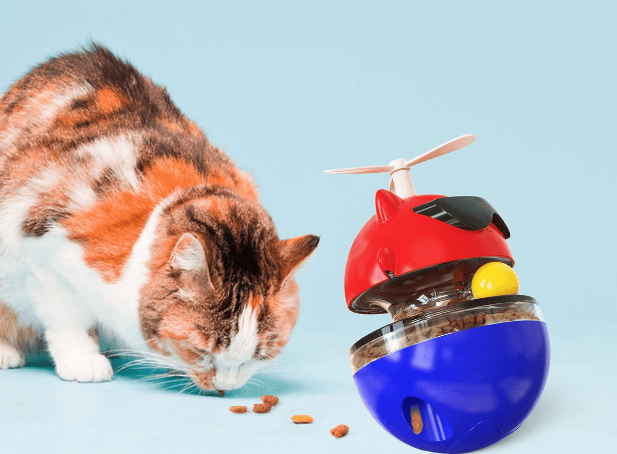 Cat Laser Dropping Food Toys