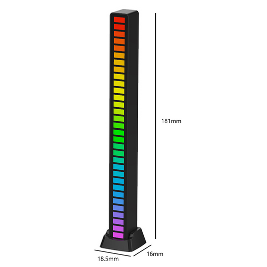Wireless Sound Activated RGB Light Bar