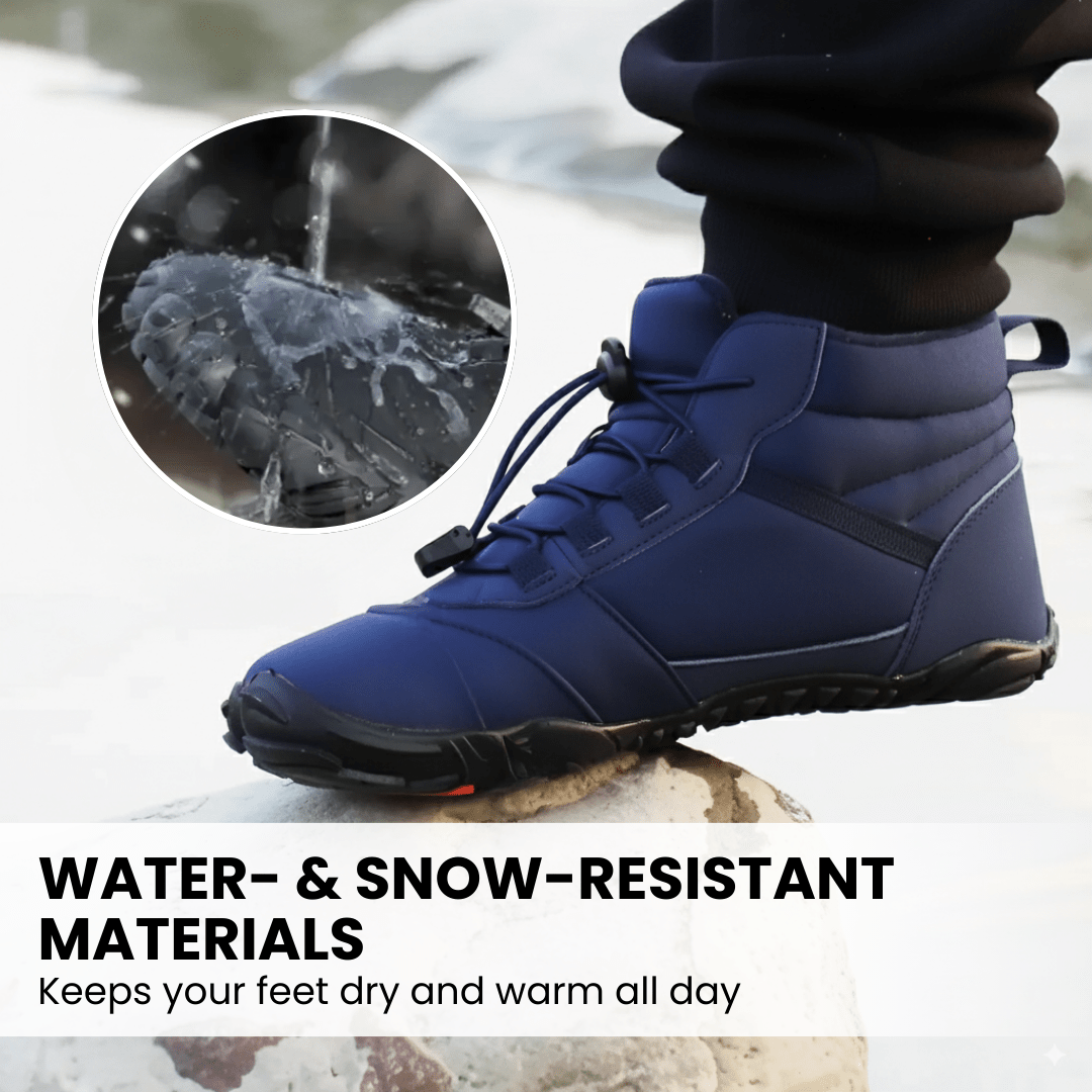 Orthopaedic Winter Barefoot Shoes for Women - Warm Comfort & Arch Support