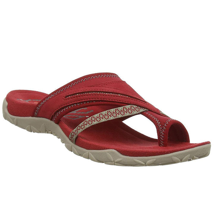 Ella Weber’s Malena Orthosandalen – Wildleder Sohle Clip Zehe Sandalen
