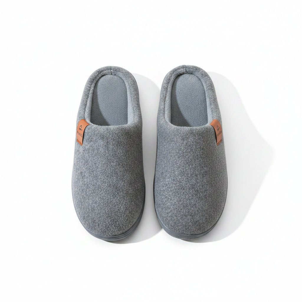 Orthopaedic Winter Unisex Slippers - Memory Foam Custom Comfort & Support