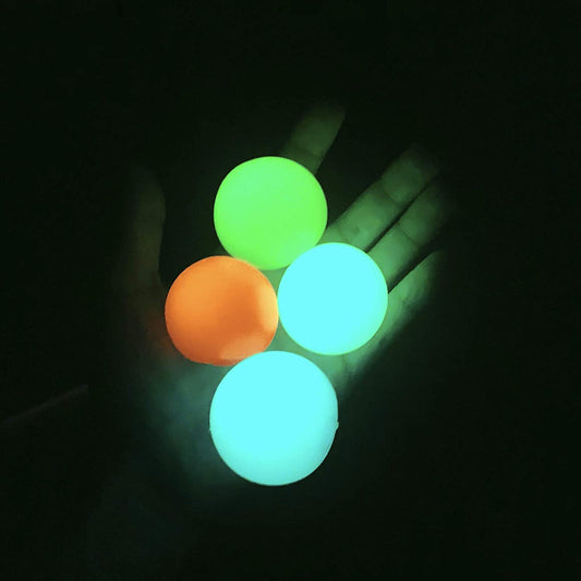 Bright sticky wall ball to play with and decorate your room or house