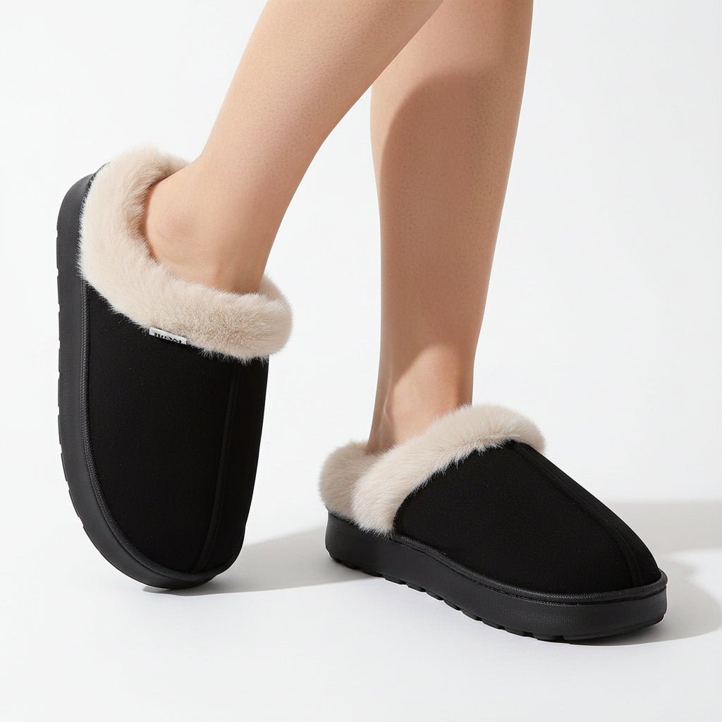 Orthopaedic Warm Plush Slippers for Women - Cosy Winter Warmth & Support
