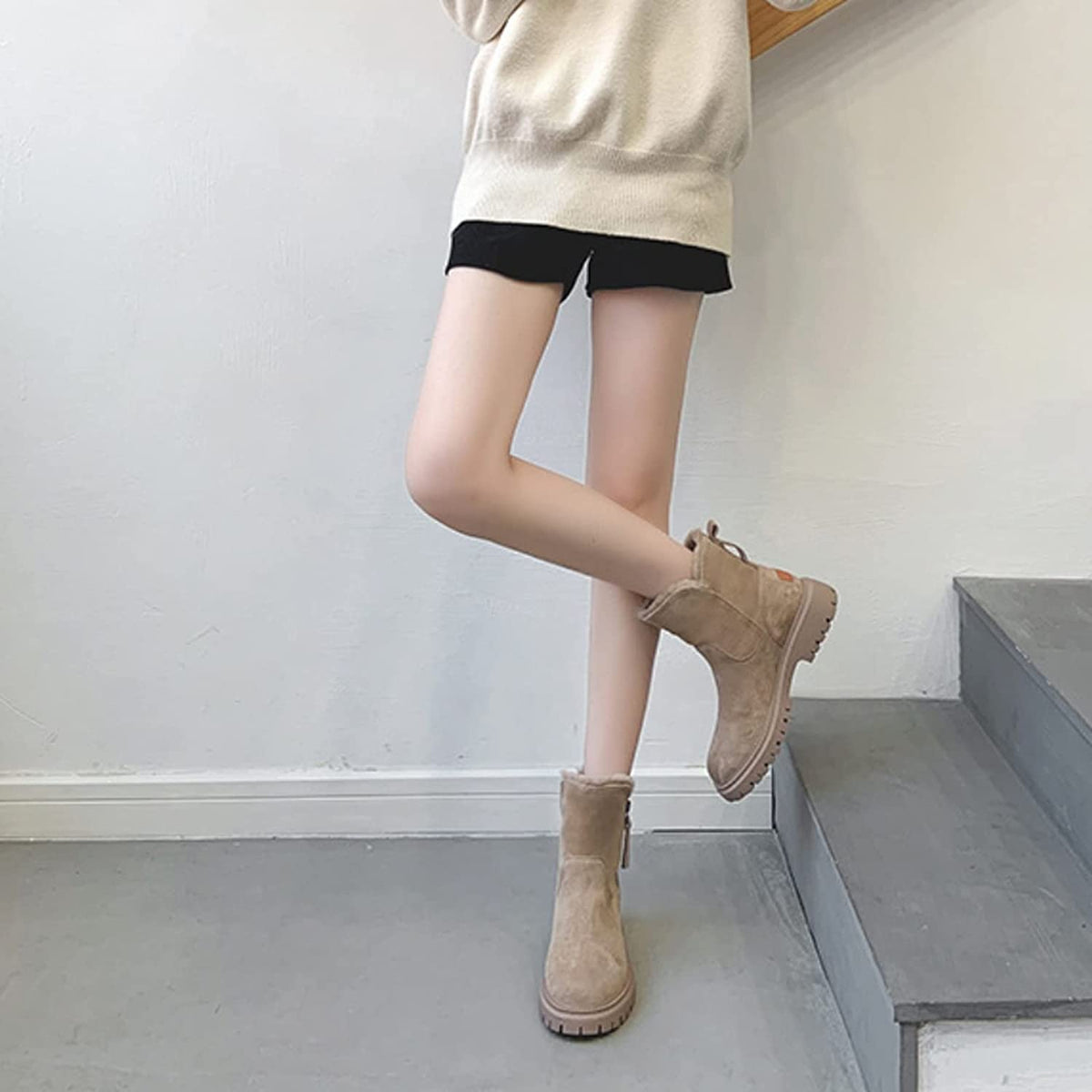 Paula™ | Warm velvet winter boots