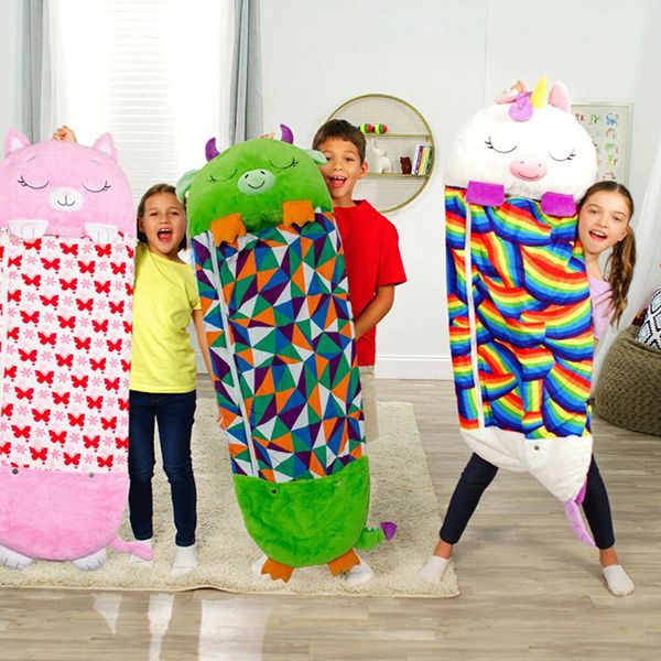 Children’s sleeping bag – Pillow 2 in 1 animal, plush pillow