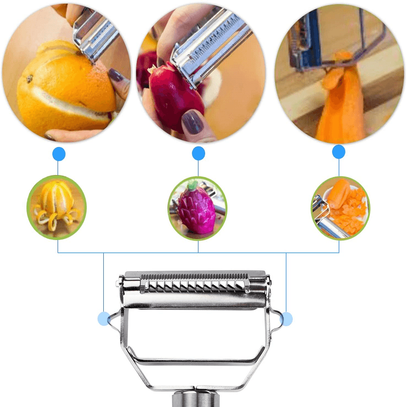 Multifunction Fruit and Vegetable Peeler Grater