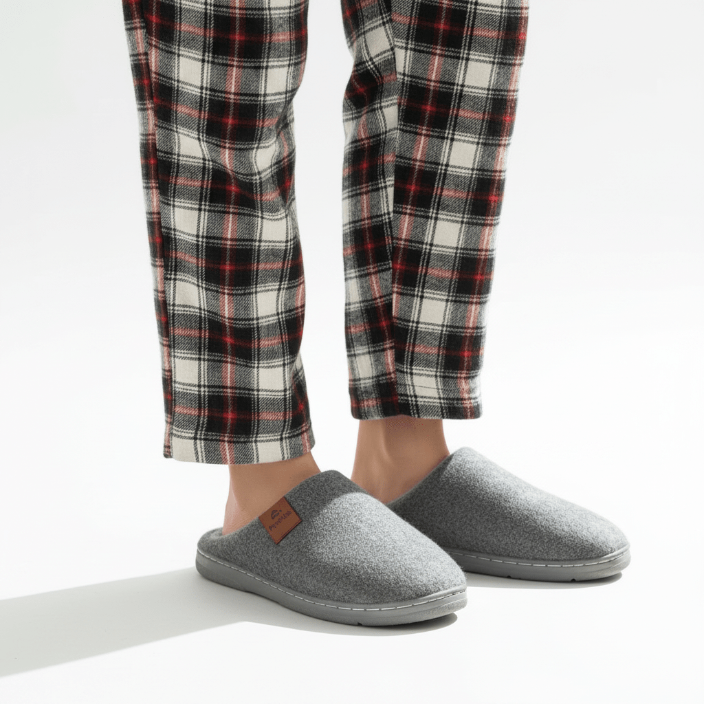 Orthopaedic Winter Unisex Slippers - Memory Foam Custom Comfort & Support