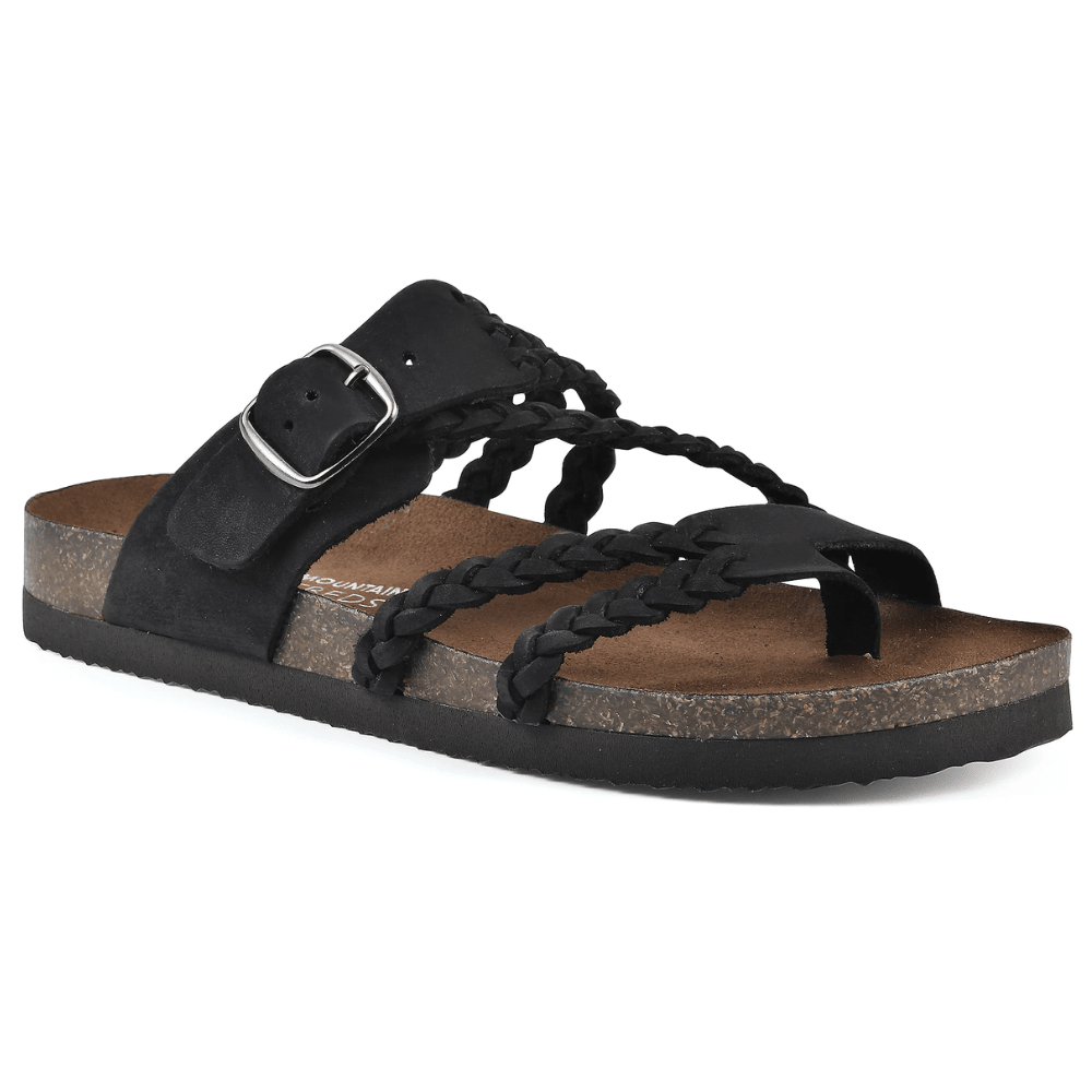 Orthopaedic Braided Cork Sandals for Women - Natural Comfort & Arch Support