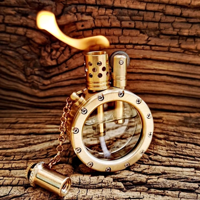 Retro Transparent Kerosene Lighter