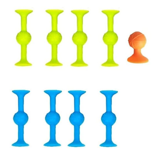 Family interactive suction cup toy