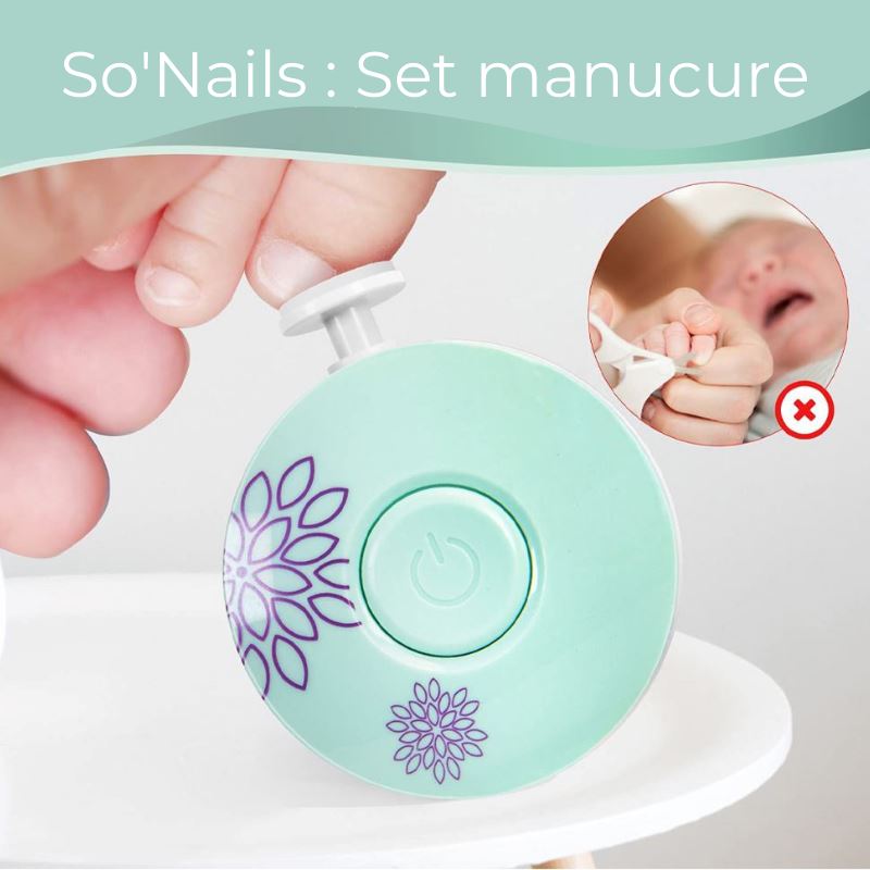 So’Nails | Revolutionary baby manicure set