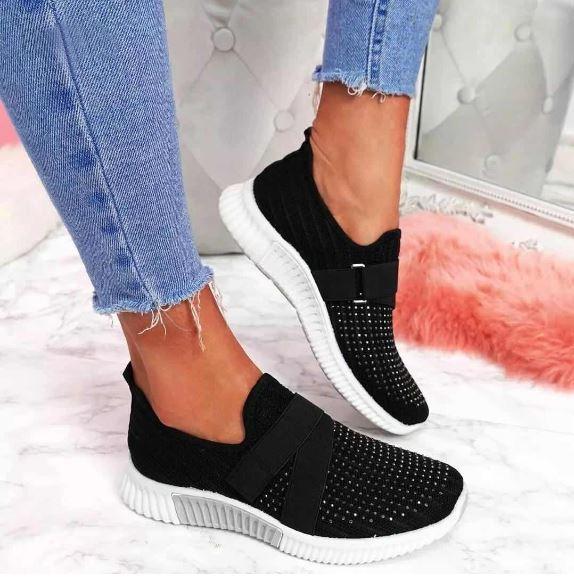 Lightweight velcro sneakers