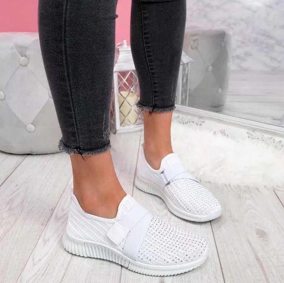 Lightweight velcro sneakers