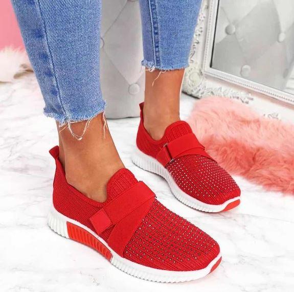 Lightweight velcro sneakers