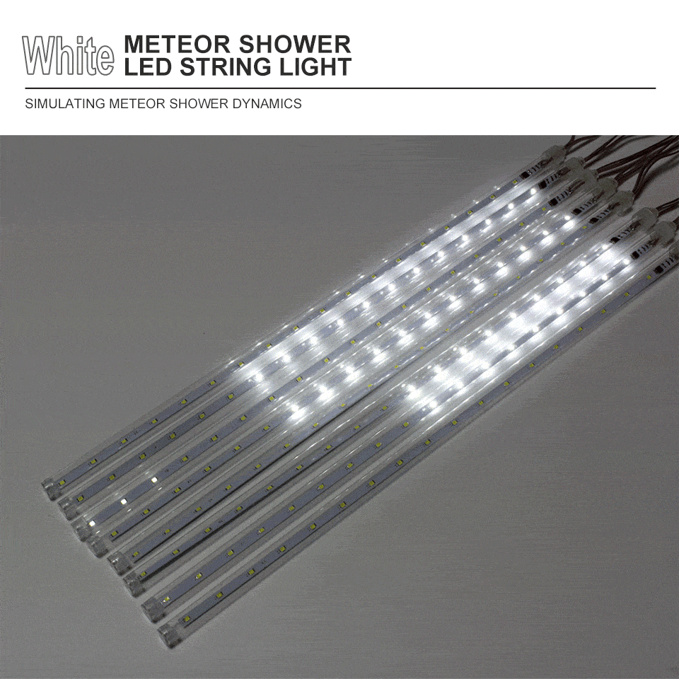 Led Meteor Shower Lights for Holiday Decoration