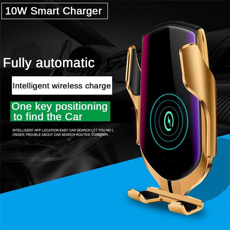 Auto-Clamping Car Phone Charger