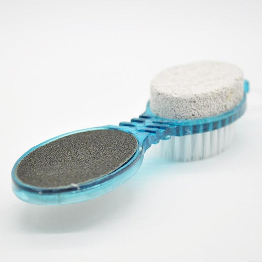 4-in-1 Foot Pumice Stone Dead Skin Remover Brush