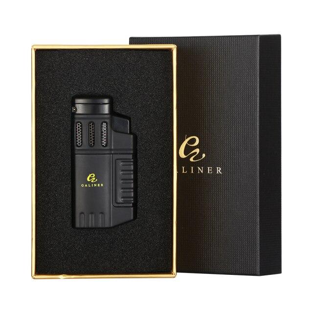 Windproof plastic lighter for cigars- galiner