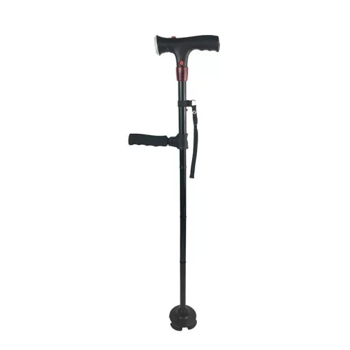 StandSecure Walking Cane anti-fall Multi-Functional Foldable LED