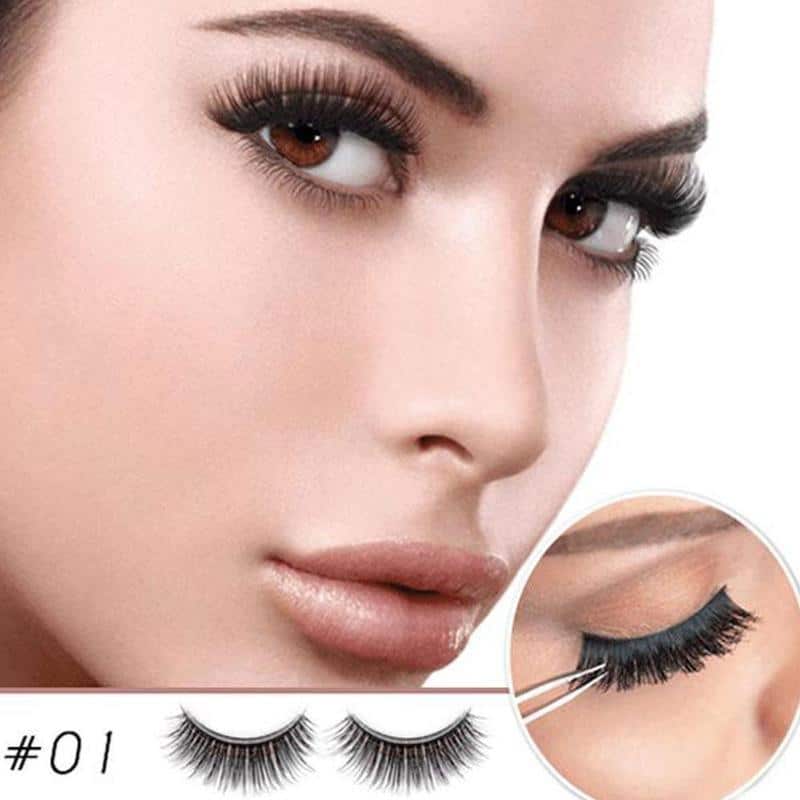 Glue-Free False Eyelash Extensions