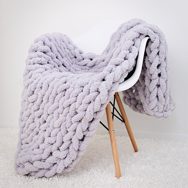 Handmade Chunky Knit Blanket
