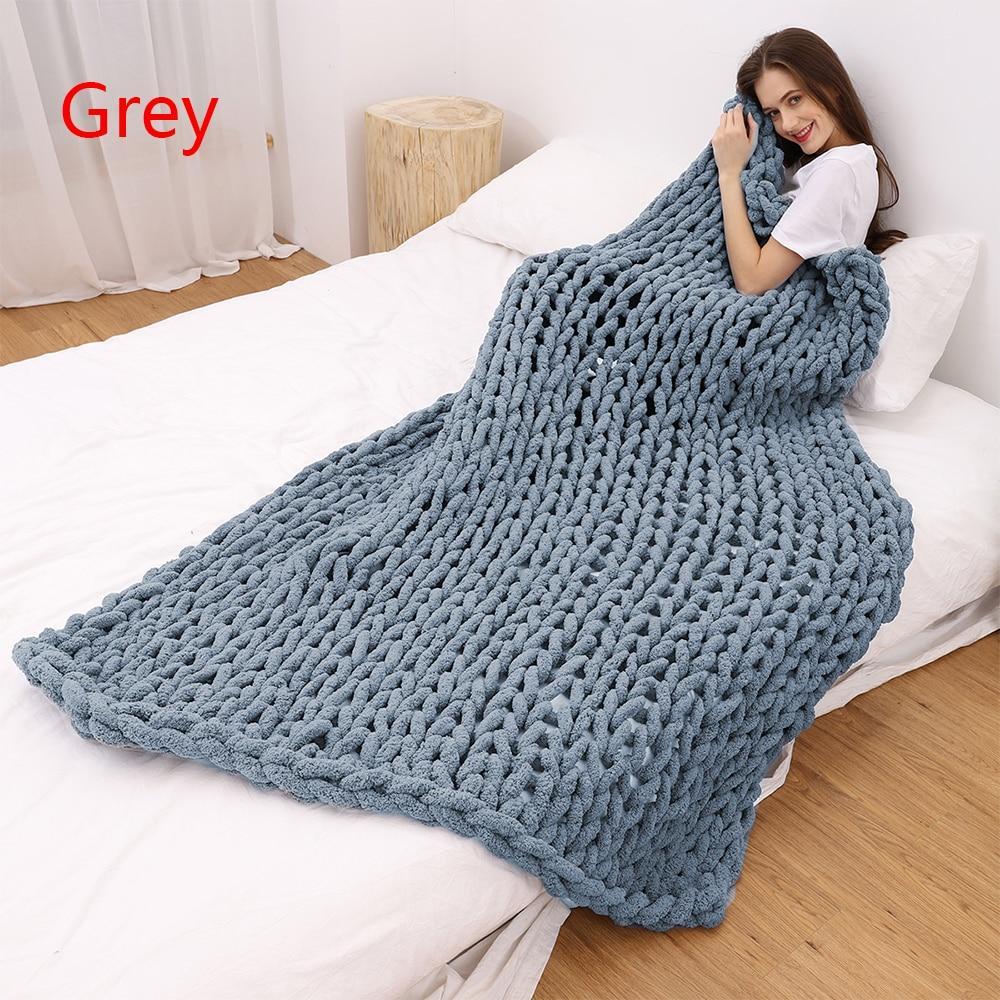 Handmade Chunky Knit Blanket