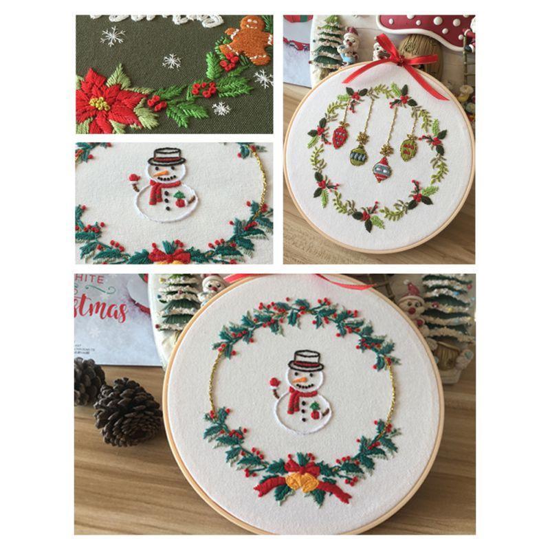 Christmas Embroidery Set