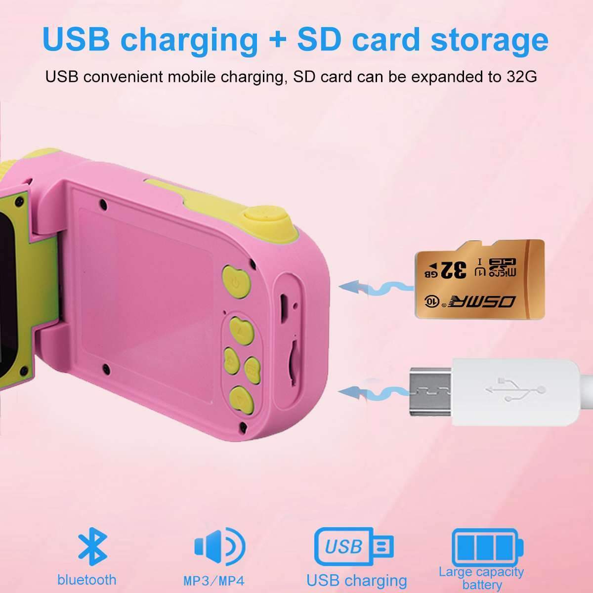 Children’s Mini Camera Handheld Video Camera