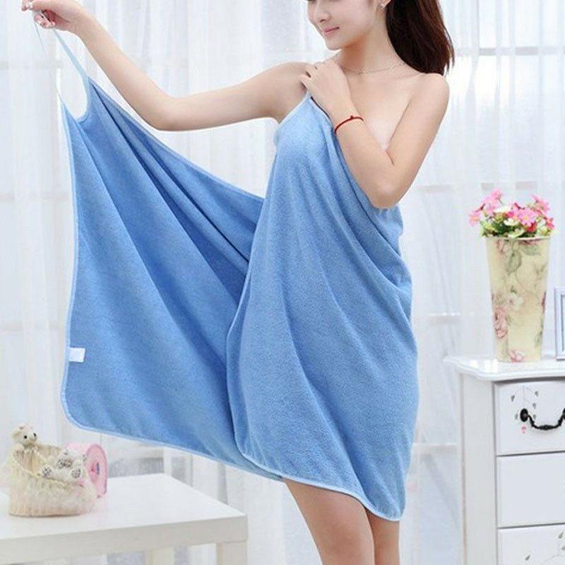 Quick Dry Towel Wrap Dress