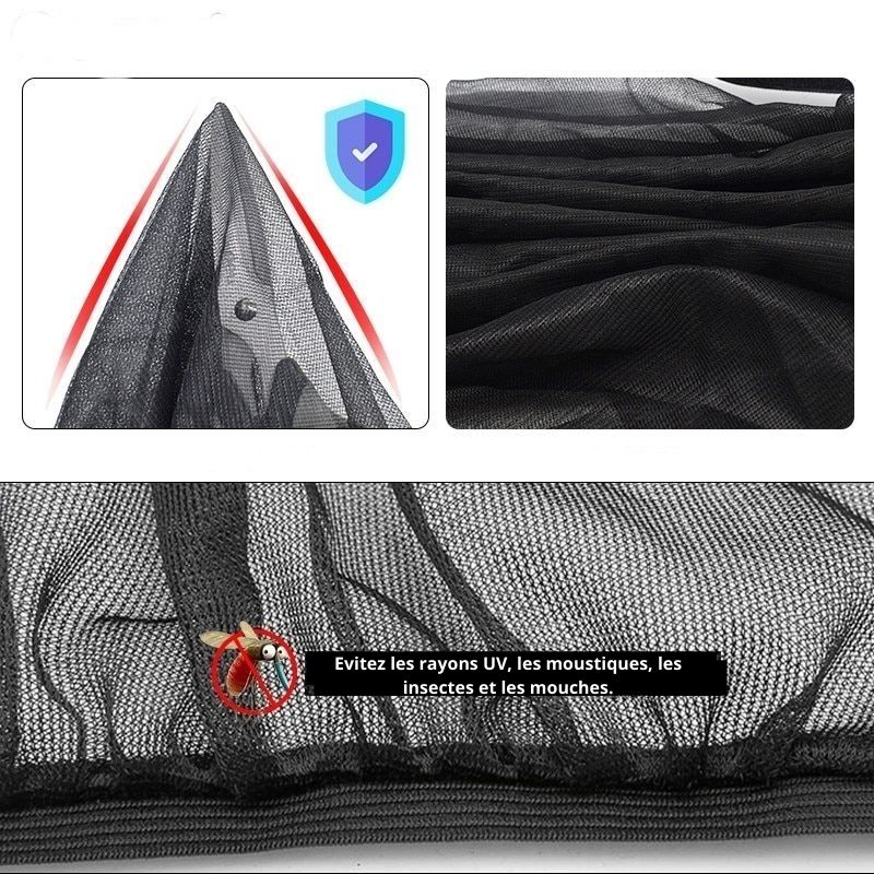 Anti-insect car sun visor