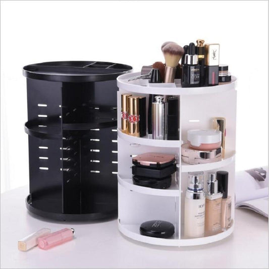 360 Rotating Makeup Organizer Storage