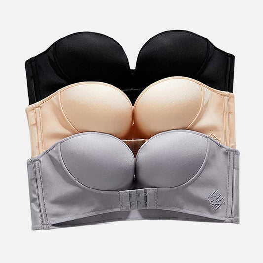 Invisible Stay Up Front Push Up Bra