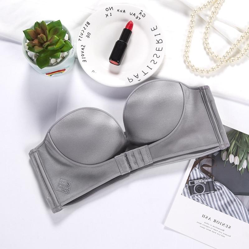Invisible Stay Up Front Push Up Bra