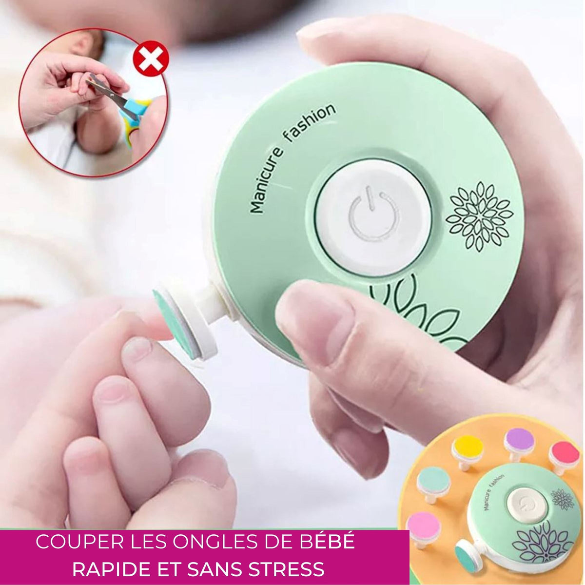So’Nails | Revolutionary baby manicure set