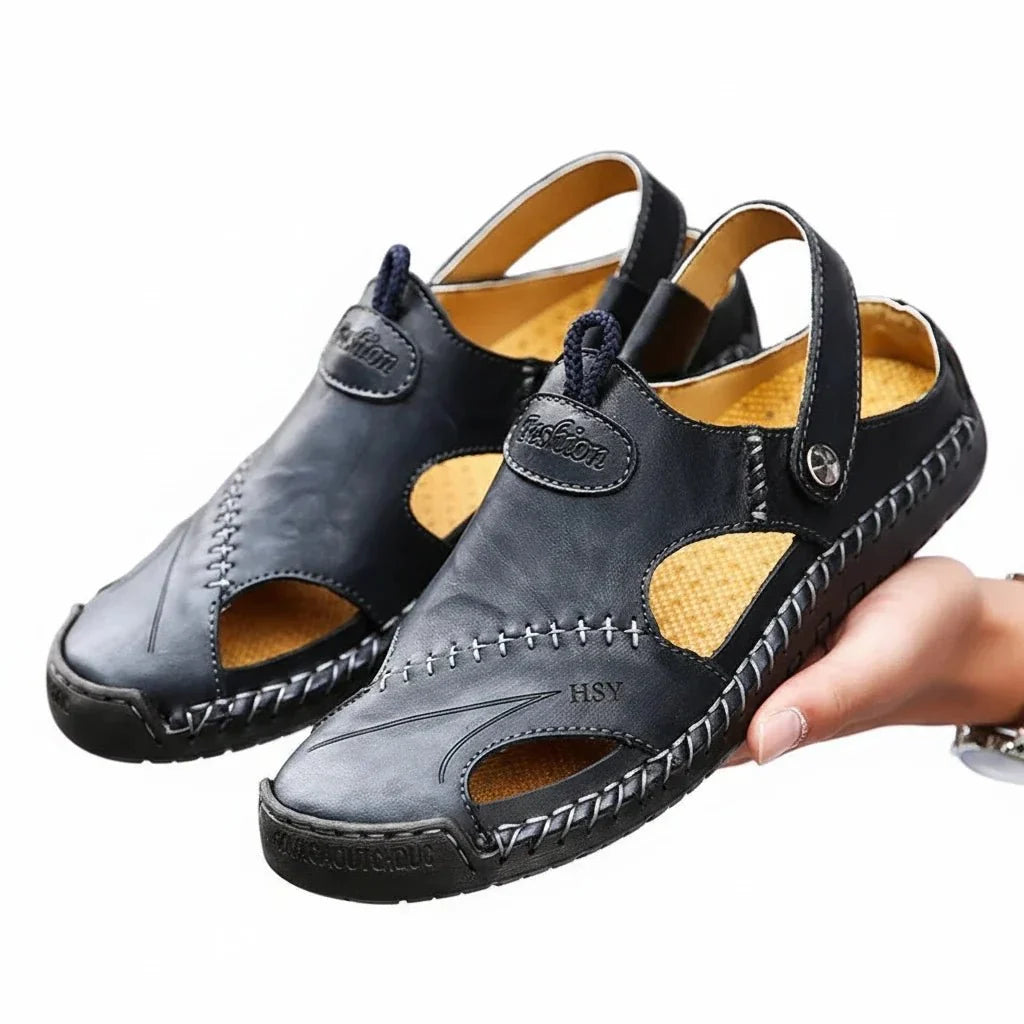 Orthopedic Leather Sandals for Women - Premium Quality & Arch Support