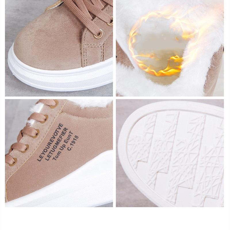Fleece sneakers fall