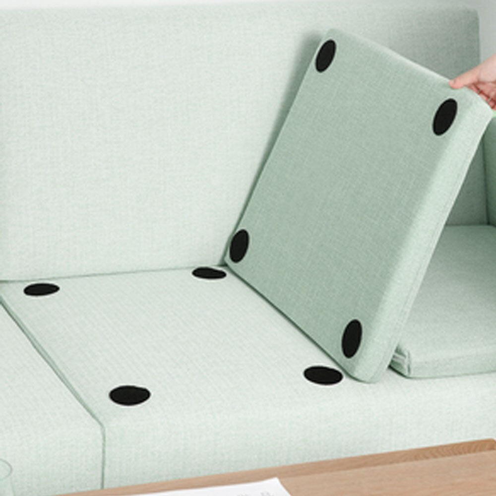 10 Pairs Velcro Anti Curling Carpet Tape Rug Gripper Secure the Carpet Sofa and Sheets in Place and Keep the Corners Flat