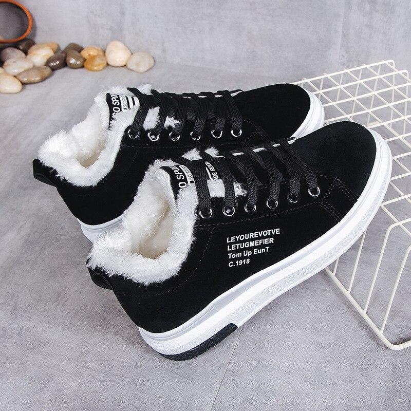 Fleece sneakers fall