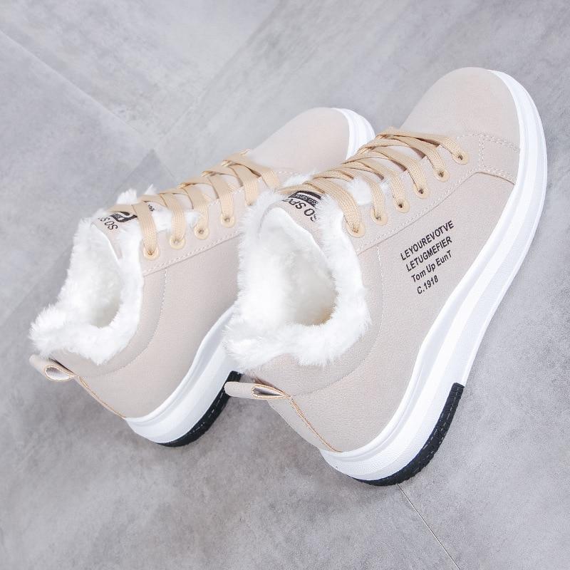 Fleece sneakers fall