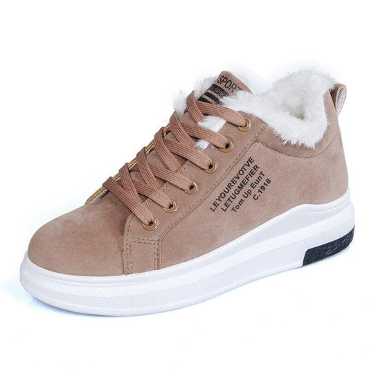 Fleece sneakers fall