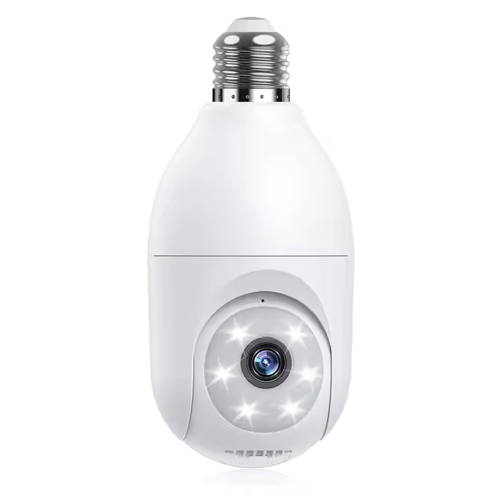 LED Wireless Panoramic 360 Degree Home Security Light Bulb