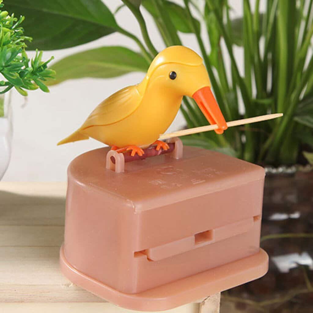 Bird Toothpick Dispenser