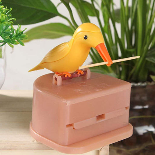 Bird Toothpick Dispenser