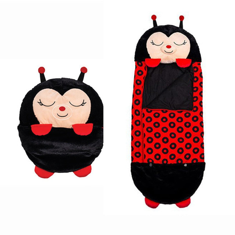 Children’s sleeping bag – Pillow 2 in 1 animal, plush pillow
