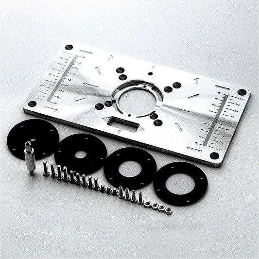 Aluminum table for woodworking